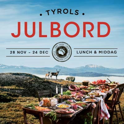 julbord 24 december stockholm Julbord på Tyrols Vilda Julbord   STOCKHOLM | Julbordsportalen